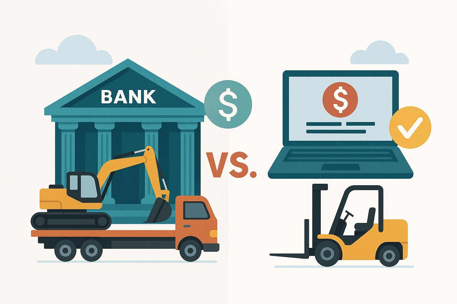 Bank vs. Online Lender: Where Should You Get Your Equipment Financing?
