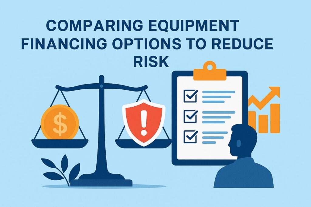 Comparing Equipment Financing Options to Reduce Risk