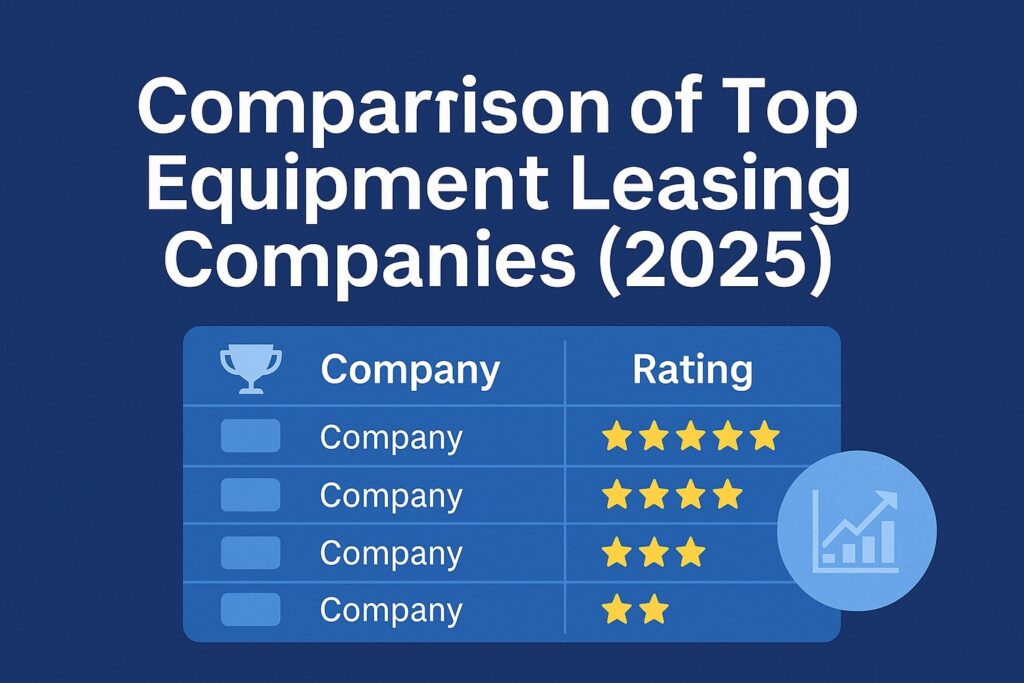 Comparison of Top Equipment Leasing Companies (2025)