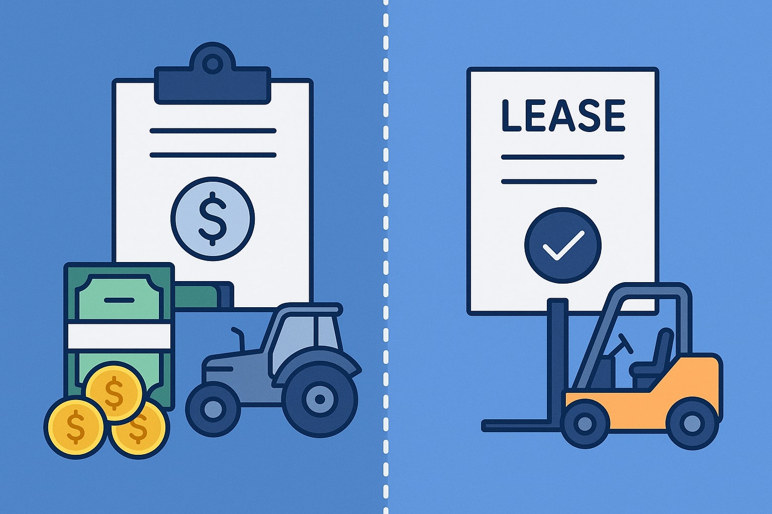 Equipment Loan vs. Equipment Lease 101: Key Differences Explained
