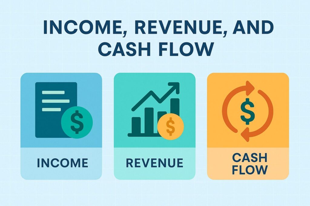 Income, Revenue, and Cash Flow