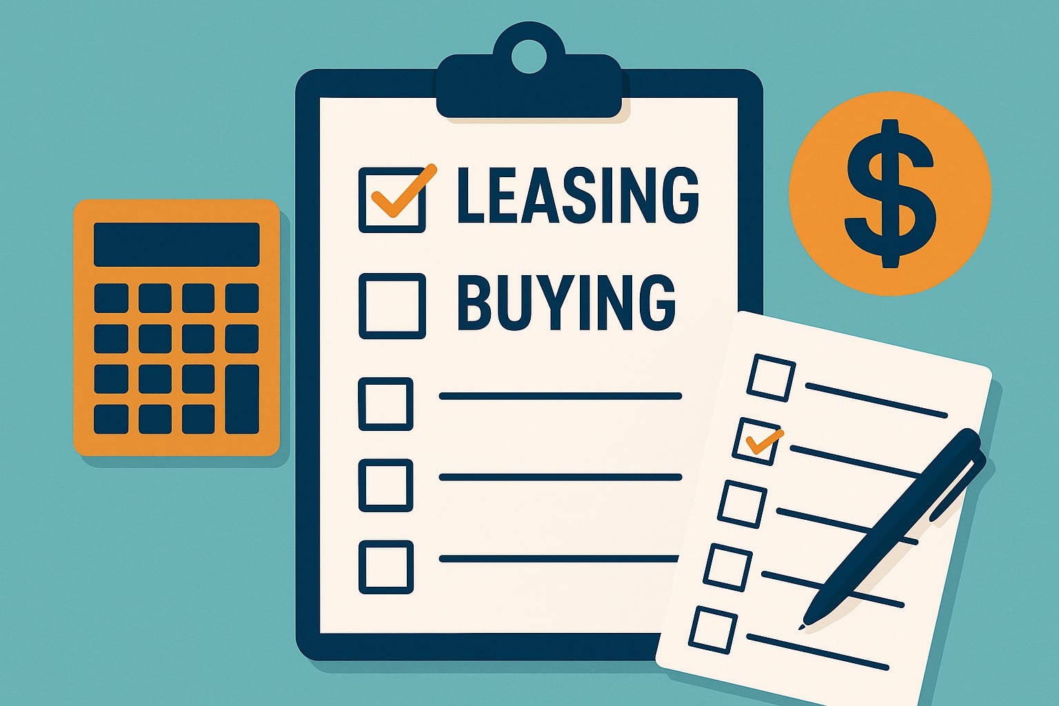Leasing vs. Buying Checklist: How to Decide in 5 Steps