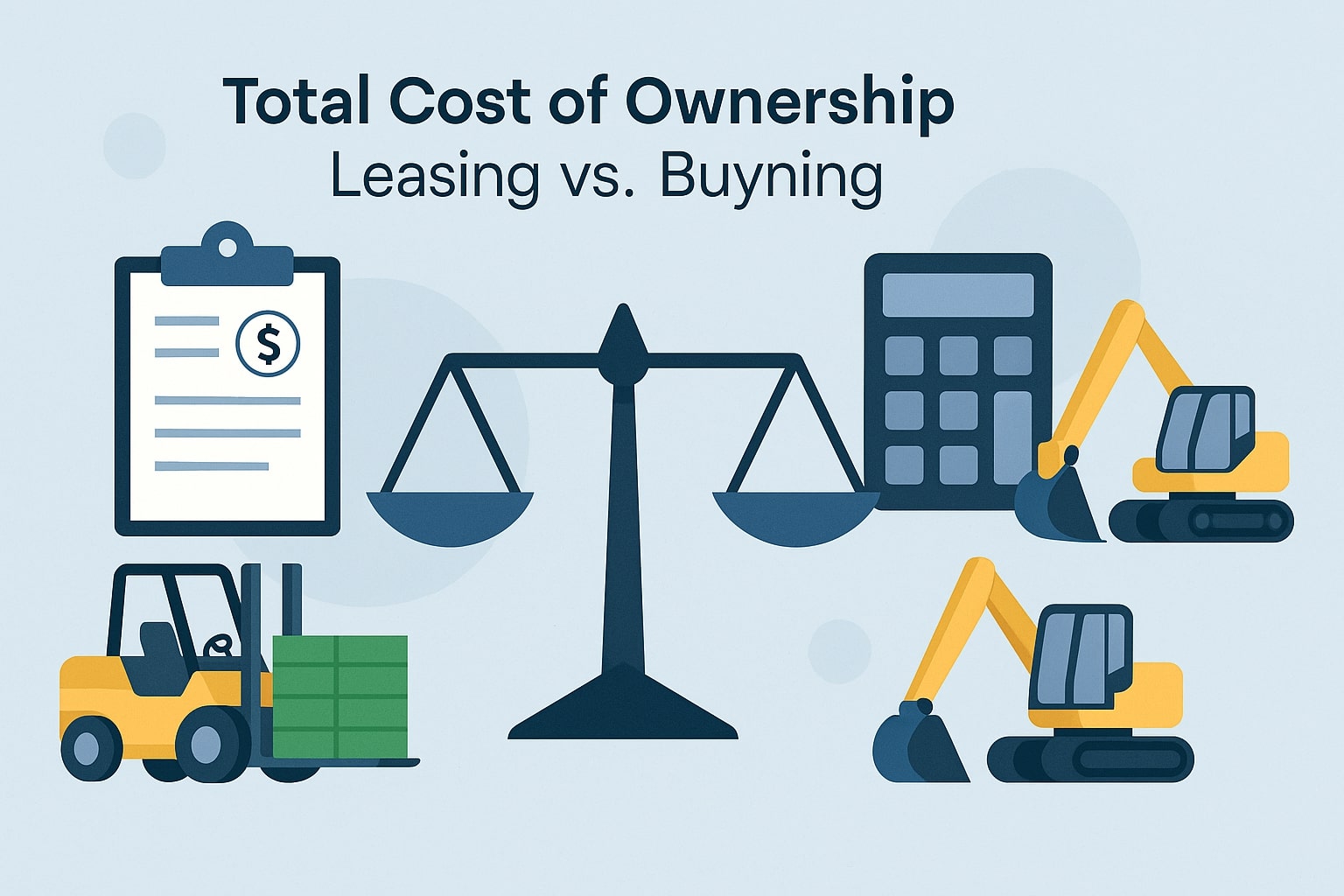 Total Cost of Ownership: Leasing vs. Buying Equipment Over the Long Term