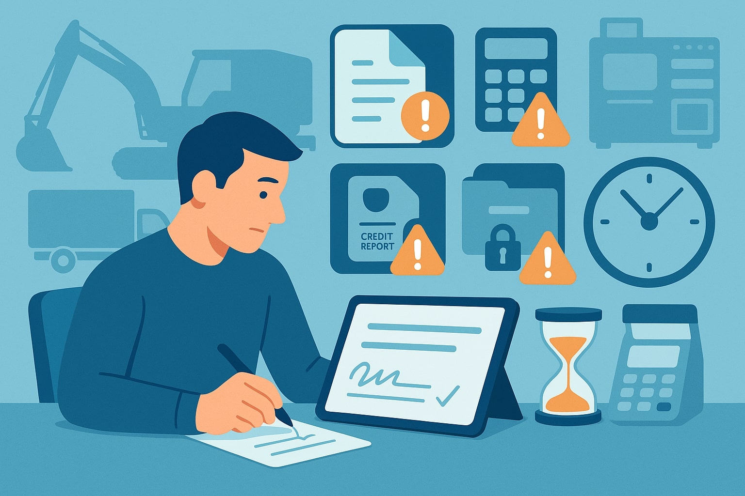 Common Application Mistakes That Can Delay Your Equipment Financing