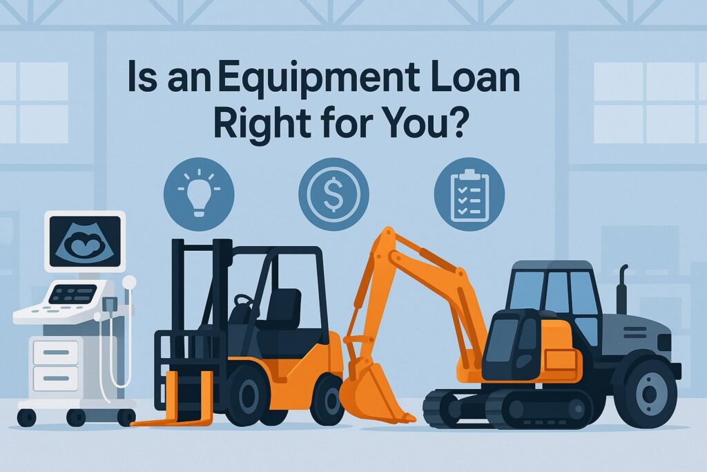 Is an Equipment Loan Right for You?