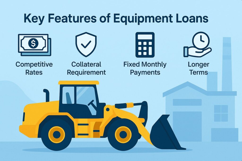 Key Features of Equipment Loans