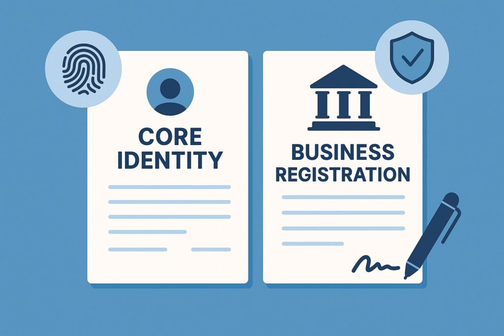 Core Identity & Business Registration Documents