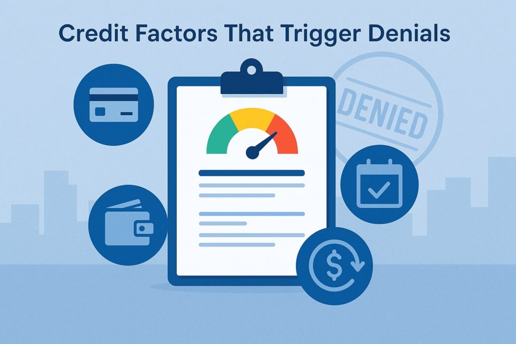 Credit Factors That Trigger Denials
