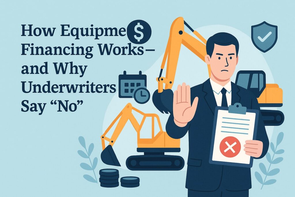 How Equipment Financing Works—and Why Underwriters Say “No”