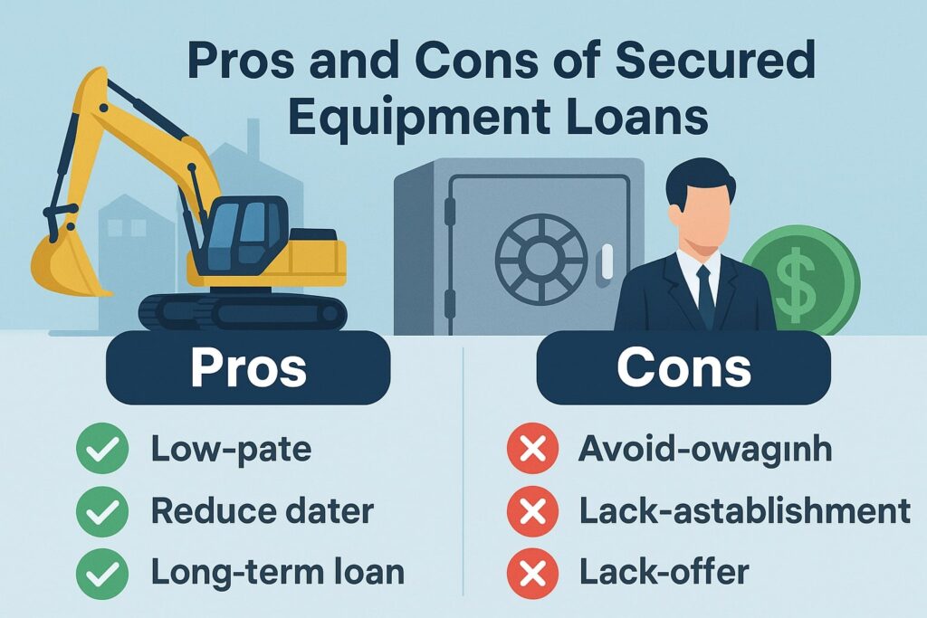 Pros and Cons of Secured Equipment Loans