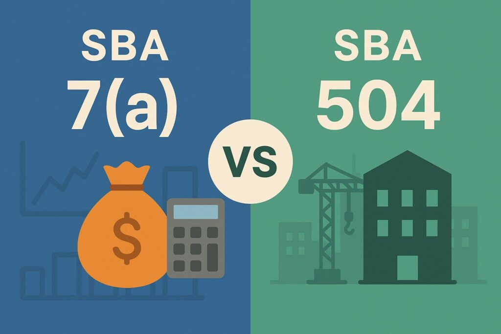 SBA Options That Touch Both: 7(a) vs 504 (When Each Fits Best)