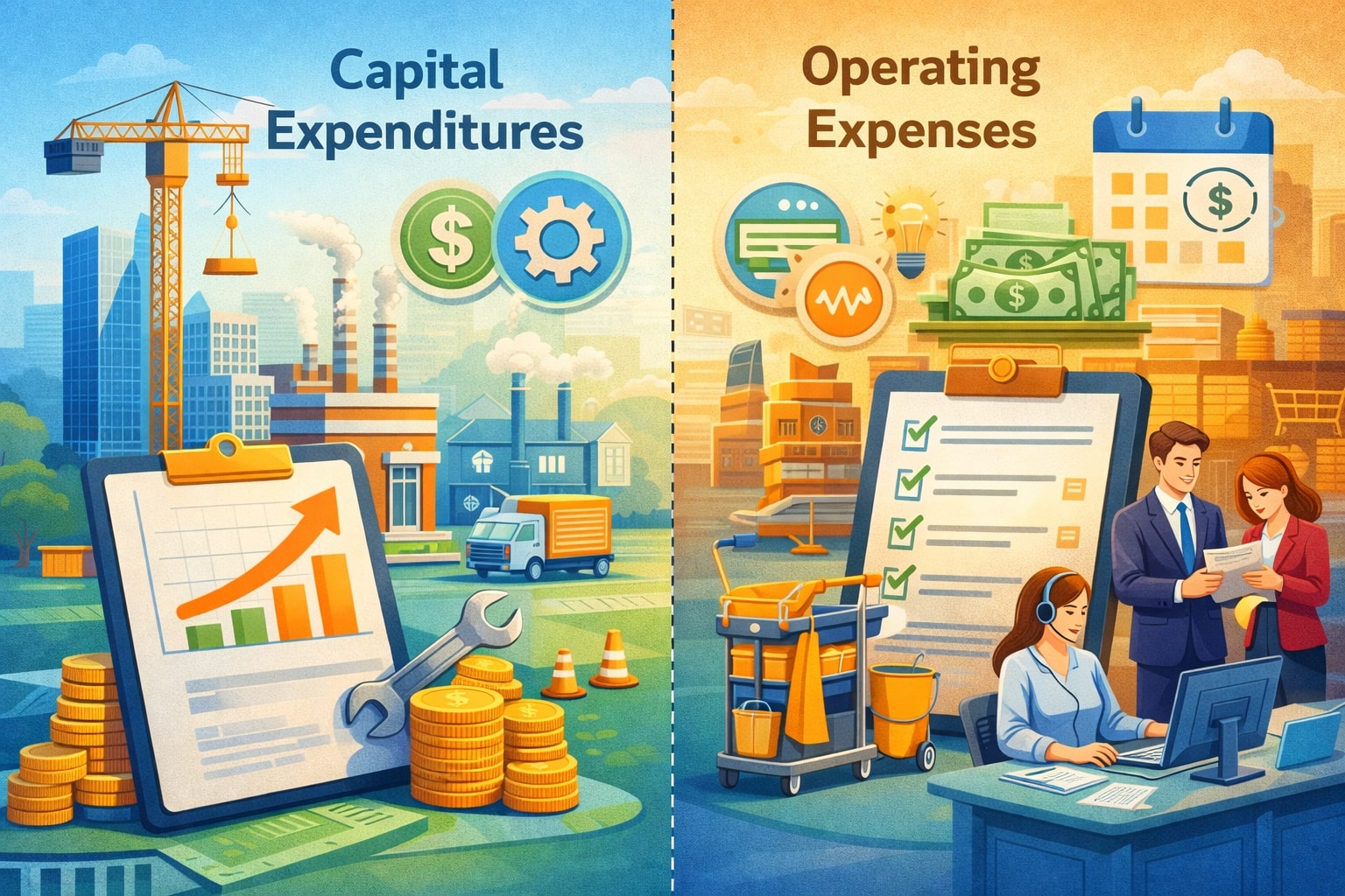 Capital Expenditures vs Operating Expenses Explained