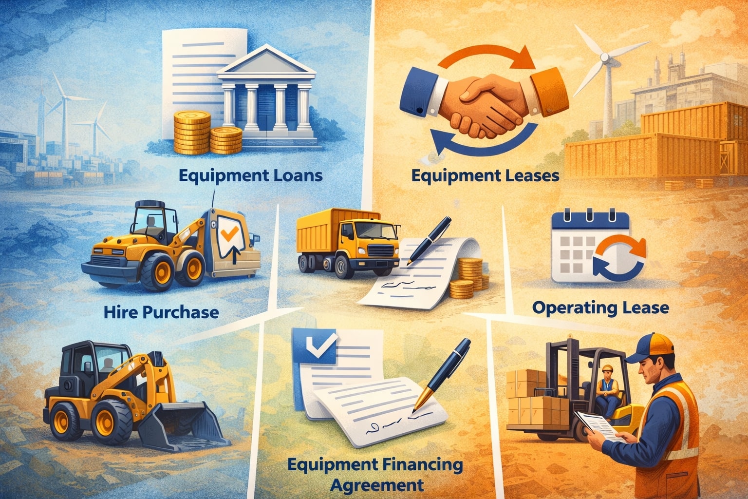 Common Types of Equipment Financing Explained