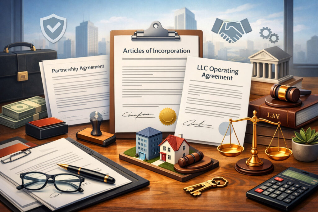 Business Formation and Legal Entity Documents