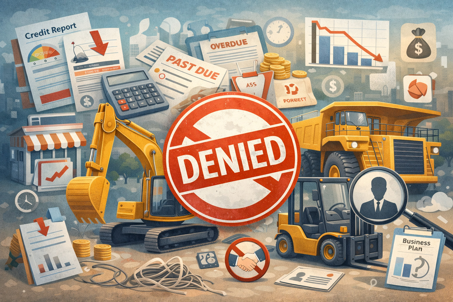 Common Reasons Equipment Financing Is Denied