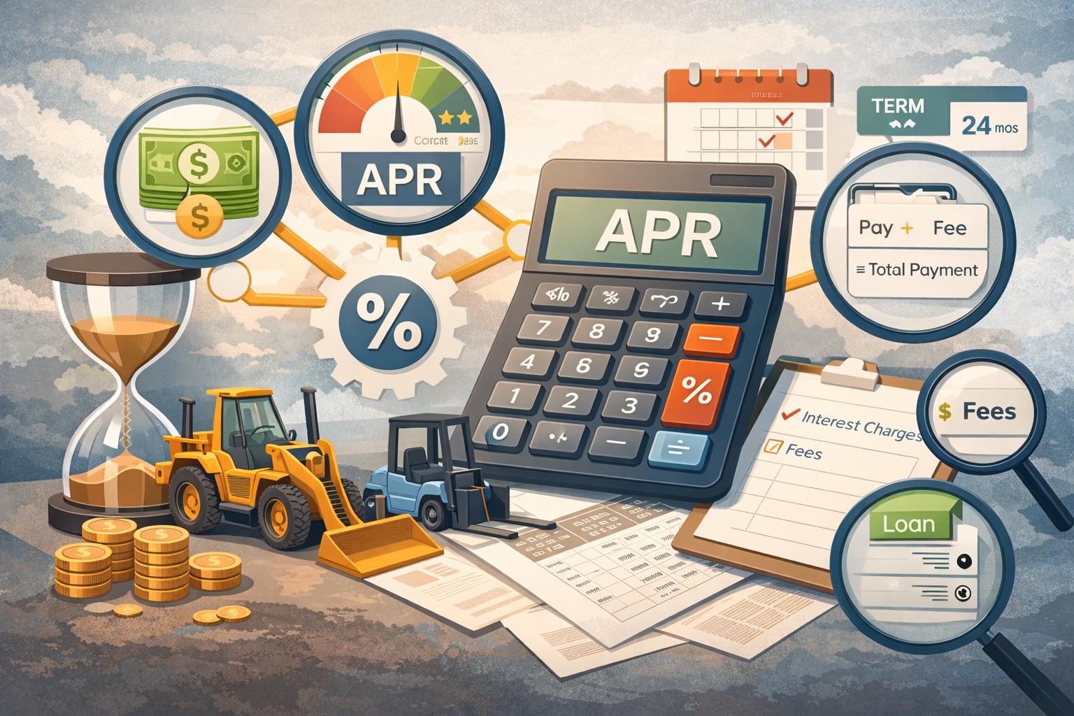 How APR Is Calculated for Equipment Loans