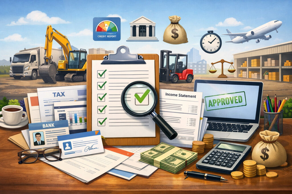 What “Required Documents” Really Means in Equipment Financing