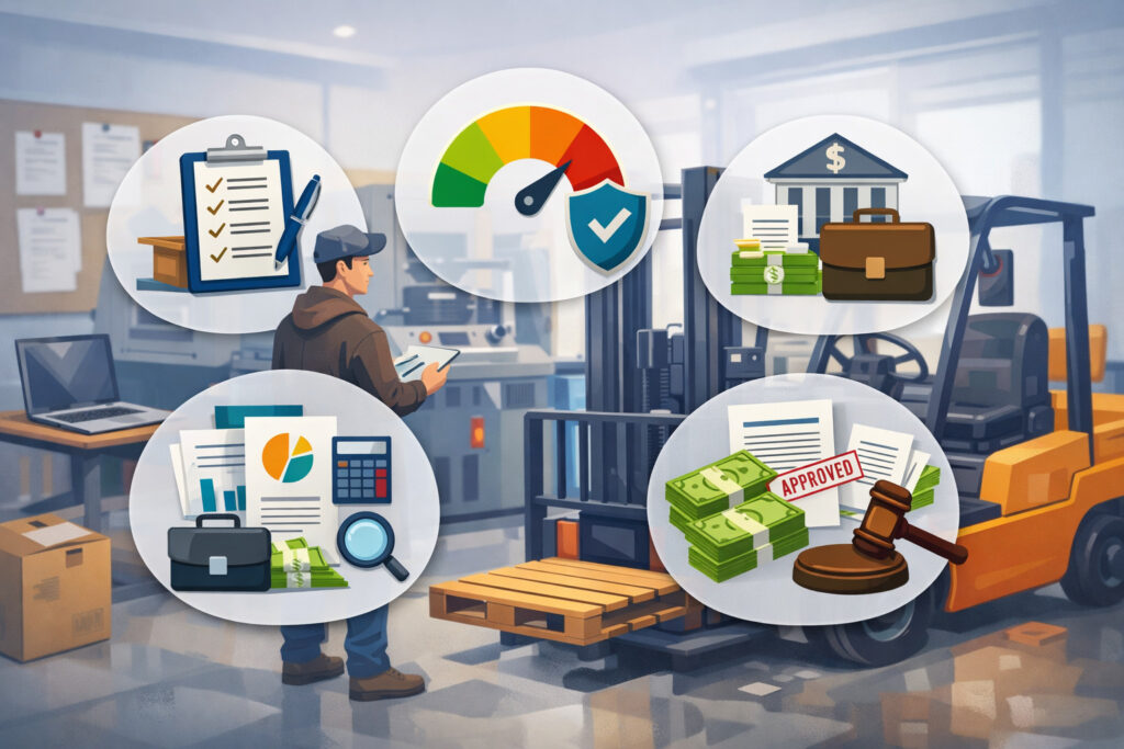 Common Equipment Financing Requirements for Startups