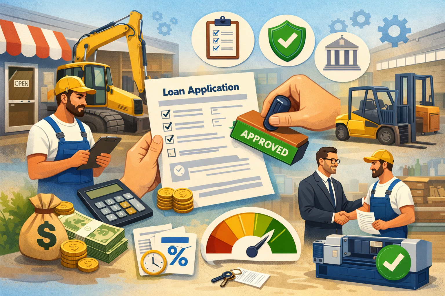 Equipment Loan Approval Process Explained: What Small Businesses Need to Know Before Applying