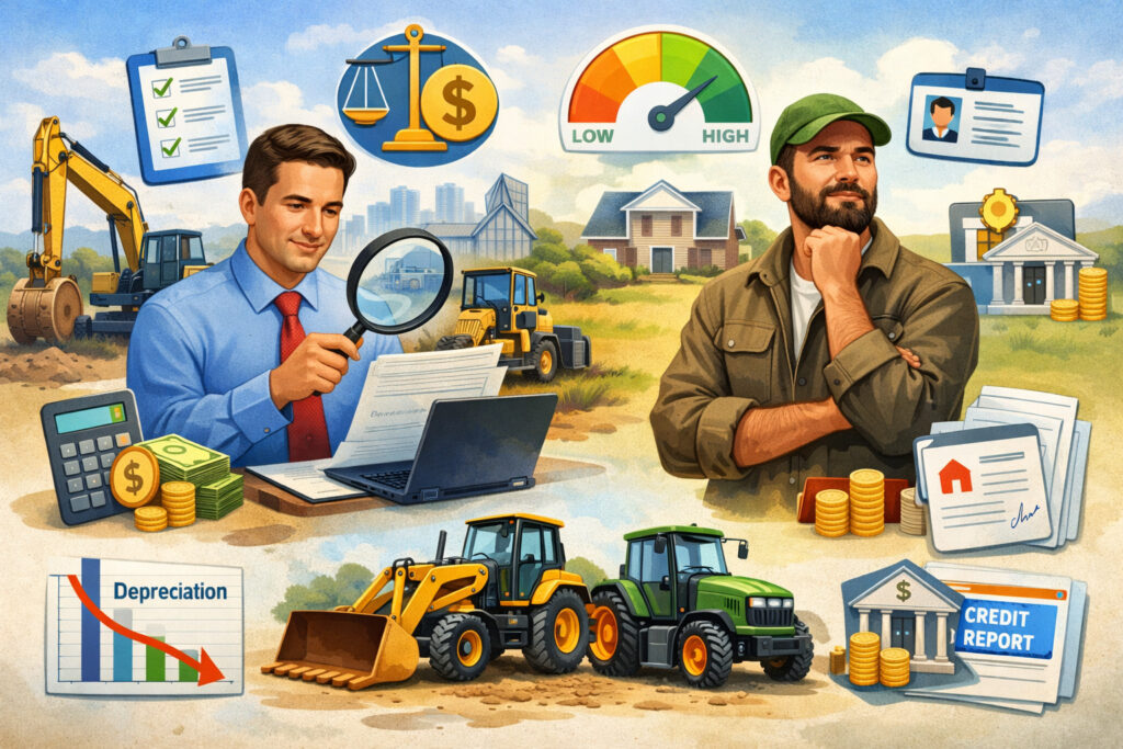 How Lenders Evaluate Used Equipment and Borrowers