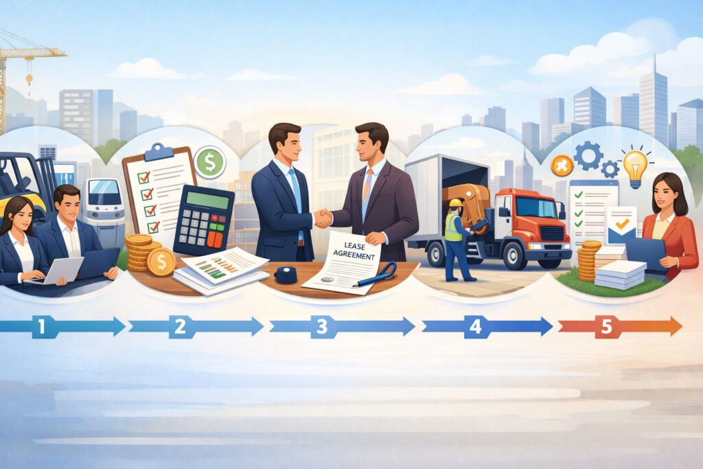 How the Equipment Leasing Process Works Step by Step