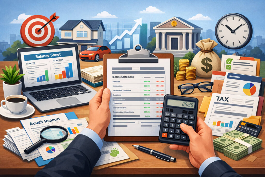 How to Prepare Financial Statements Before Applying