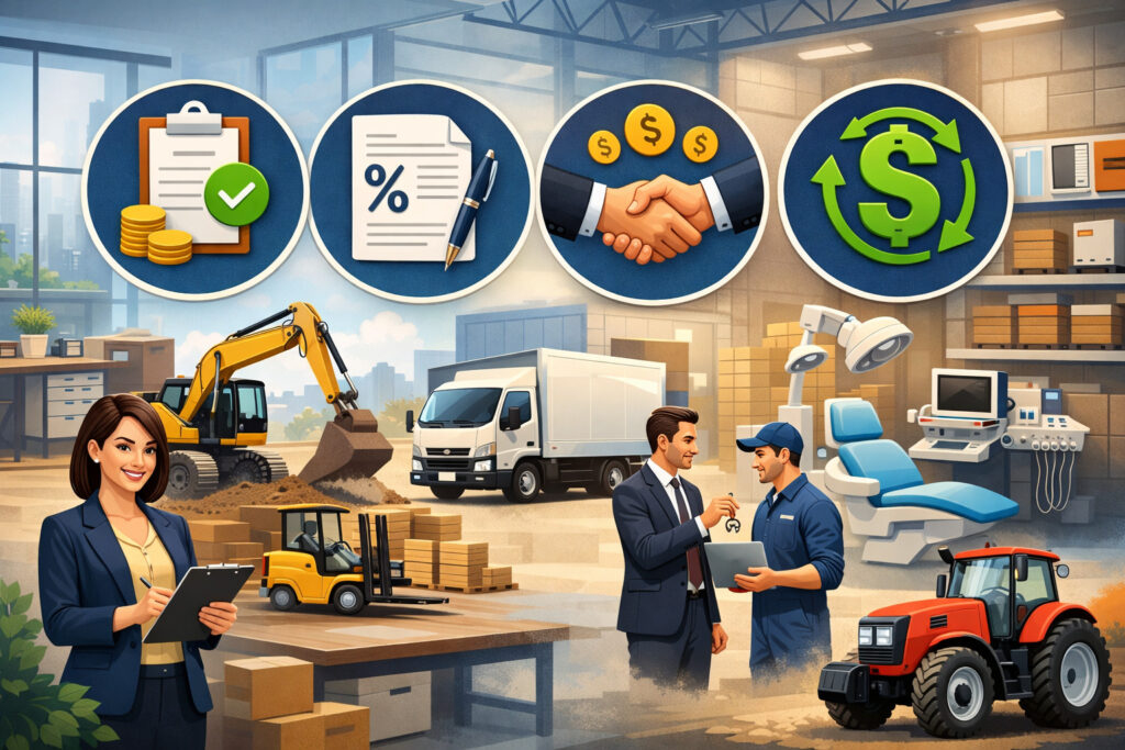 Main Equipment Financing Options for New Businesses