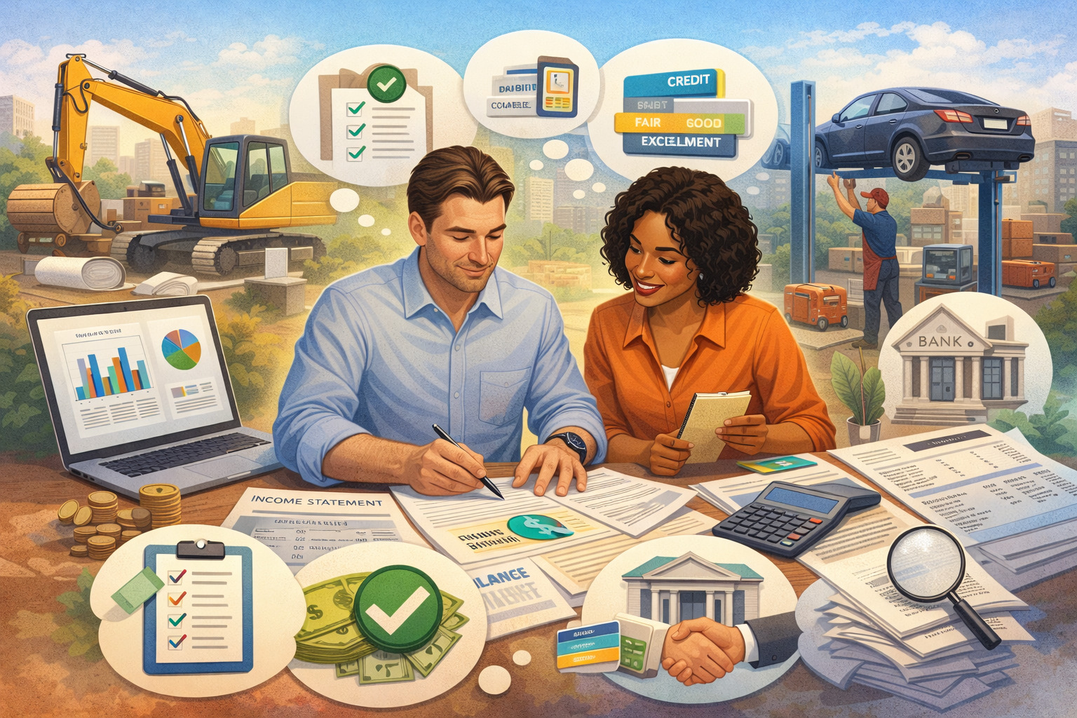 Preparing Financial Statements for Equipment Loans: How to Build a Stronger, More Credible Application