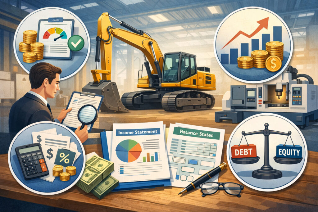 What Lenders Look for in Equipment Loan Financial Documents