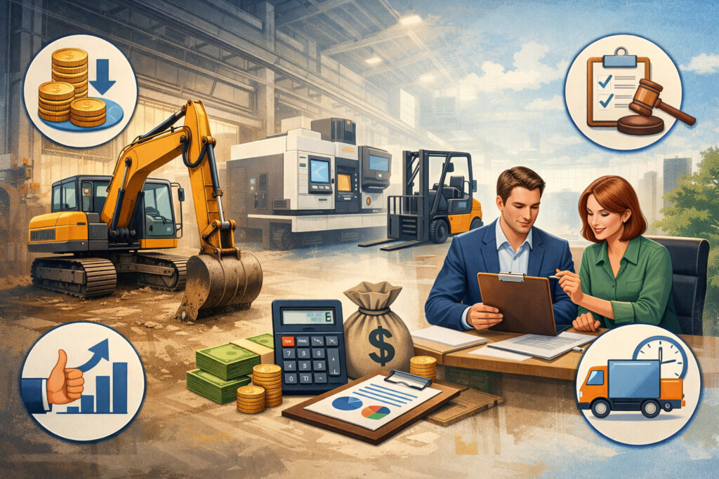 Why Businesses Choose Used Equipment Financing