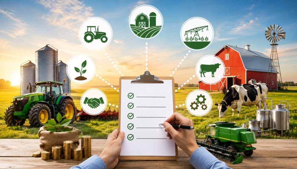 USDA loan programs supporting farm equipment needs